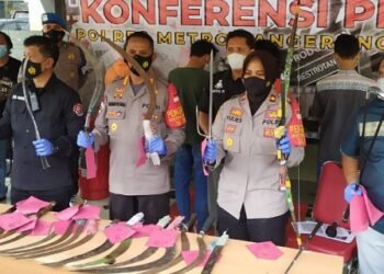 Kedapatan Bawa Sajam untuk Tawuran, 10 Remaja Diamankan 