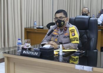 Optimalkan Program Prioritas Kapolri Tahun 2021, Polda Banten Hadiri Zoom Meeting