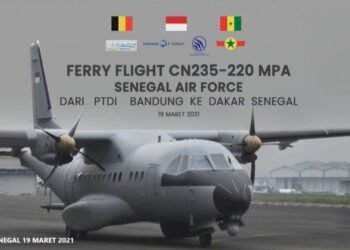 PT Dirgantara Indonesia Ekspor CN235-220 ke Senegal