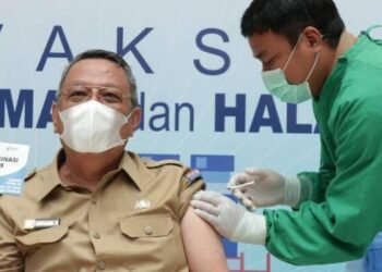 Pejabat dan ASN Tangsel Mulai Jalani Vaksinasi