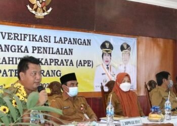 Pemkab Serang Optimis Raih Nilai Utama APE) Tahun 2021