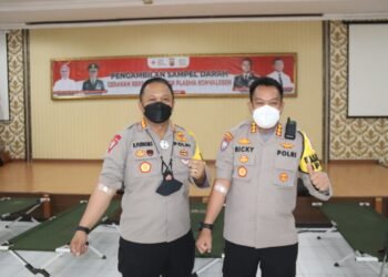 Polda Banten Gelar Donor Plasma Konvalesen