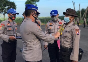 Polda Banten Gelar Pengukuhan dan pelantikan serta pemberian nama Siswa Diktuk Bintara Polri TA.2020/2021