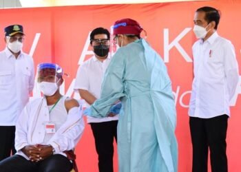 Presiden Jokowi Pastikan Distribusi Vaksin Merata Hingga ke Pelosok
