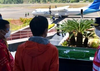 Presiden Jokowi Resmikan Bandara Toraja