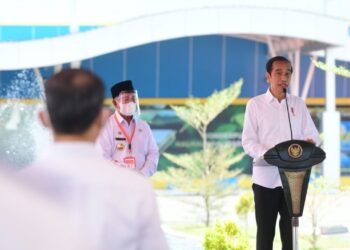 Presiden Jokowi Resmikan Terminal Baru Bandara Kuabang di Halmahera Utara