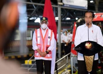 Resmikan KRL Yogyakarta-Solo, Presiden: Ini Transportasi Massal Ramah Lingkungan