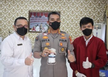 TNI-POLRI dan PMI Gelar Kegiatan Donor Darah, Bantu Ketersediaan Stok Darah di Provinsi Banten