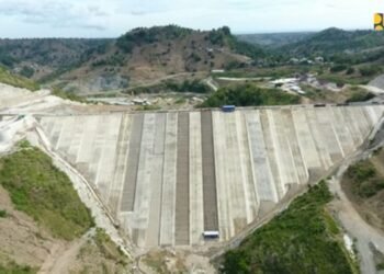 Tahap Akhir Konstruksi, Bendungan Karalloe Siap Suplai Air Irigasi di Kabupaten Gowa