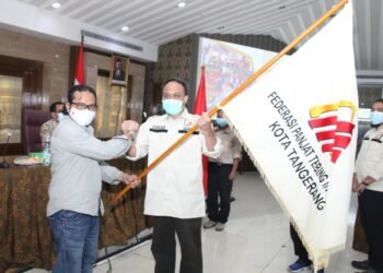 Targetkan Juara Umum di Porprov, Pengurus FPTI Kota Tangerang Dilantik