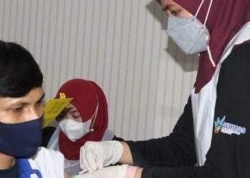 Total 287 Pegawai Dishub Kabupaten Serang Divaksin Tahap I