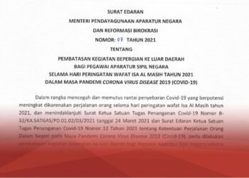 Menteri PANRB Terbitkan Larangan ASN Bepergian Saat Libur Peringatan Wafat Isa Almasih