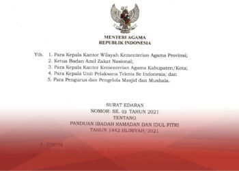 Menag Terbitkan Edaran Panduan Ibadah Ramadan dan Idulfitri