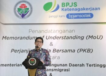 Tindaklanjuti Inpres 2/2021, Kemendes PDTT Daftarkan Pendamping Desa Jadi Anggota BPJS Ketenagakerjaan
