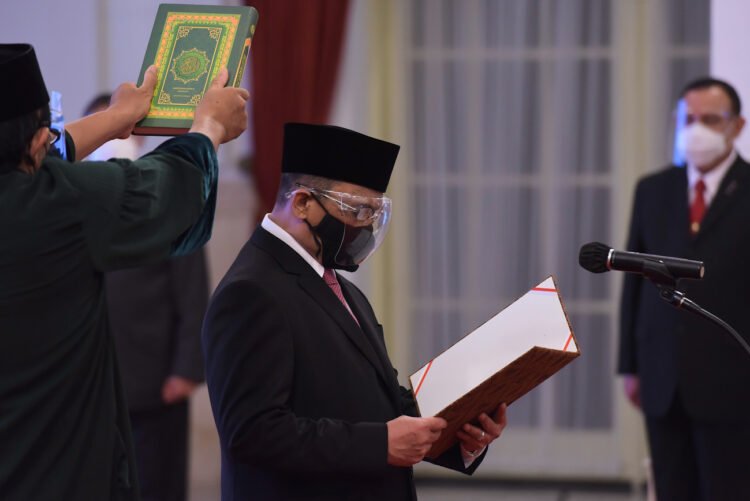 Presiden Jokowi Melantik Anggota Dewan Pengawas KPK