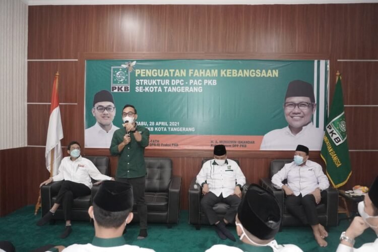 Berikan Arahan Politik di DPC PKB Kota Tangerang, Rano Alfath: 2024 Targetkan 20 Persen Suara