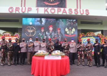 Hut Kopassus ke-69, Polda Banten Berikan Kejutan