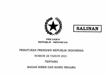Inilah Perpres 28/2021 tentang Badan Siber dan Sandi Negara