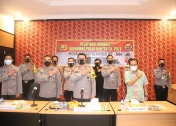Kapolda Banten Buka Pelatihan Manajemen Media Jurnalisme Kepolisian