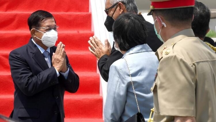 Panglima Militer Myanmar Jenderal Min Aung Hlaing Tiba di Indonesia
