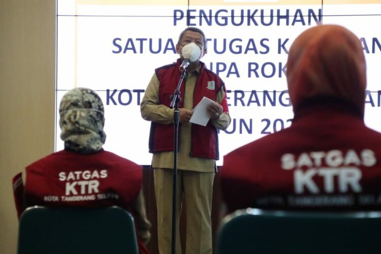 Pemkot Tangsel Bentuk Satgas Kawasan Tanpa Rokok