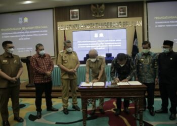 Pemkot Tangsel dan Kota Serang Tandatangani Perjanjian Kerja Sama Pemanfaatan TPAS Cilowong