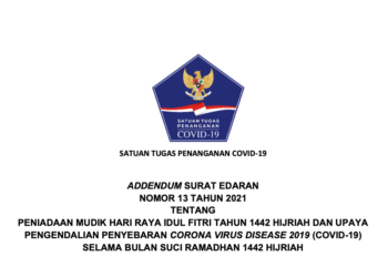 Perketat Aturan Perjalanan, Satgas COVID-19 Terbitkan Adendum SE 13 Tahun 2021