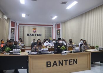 Polda Banten Ikuti Rapat Koordinasi Lintas Sektoral