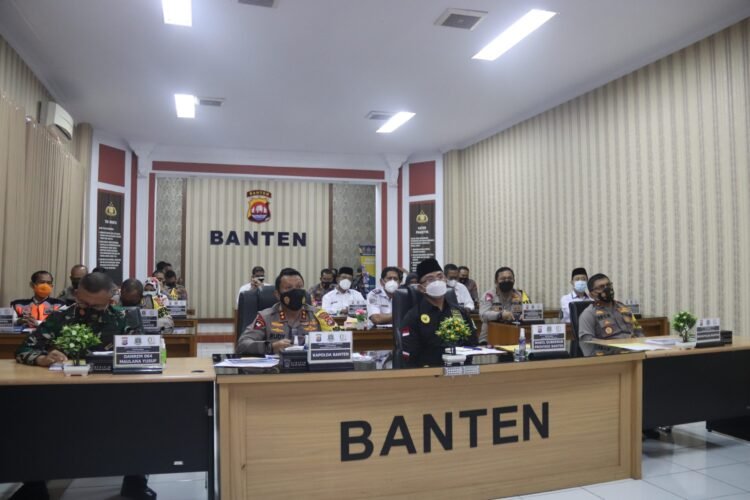 Polda Banten Ikuti Rapat Koordinasi Lintas Sektoral