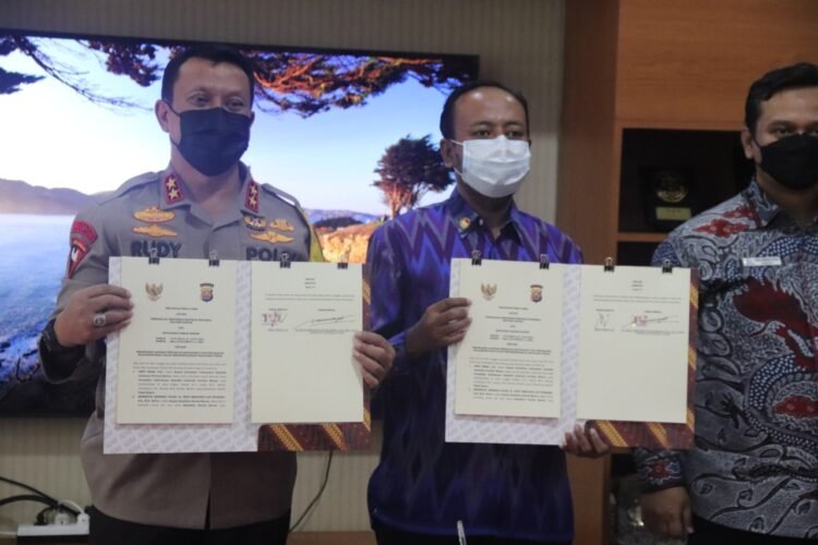 Polda Banten Lakukan Penandatanganan Perjanjian Kerjasama dengan Ombudsman Perwakilan Banten