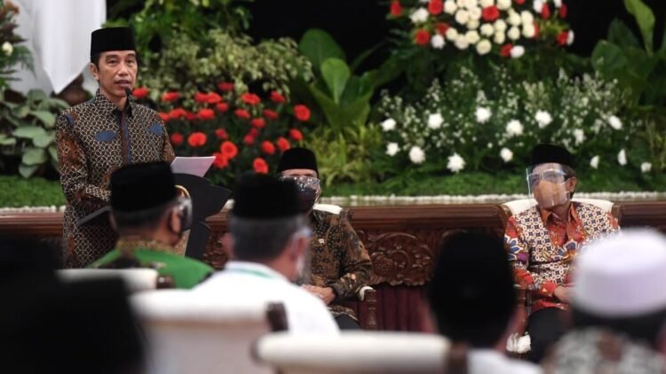 Presiden Berterima Kasih Atas Dukungan para Ulama dalam Penanganan Pandemi