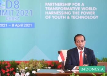 Presiden Jokowi Hadiri KTT D-8 Secara Virtual