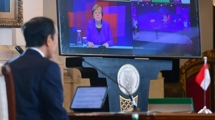 Presiden Jokowi dan Kanselir Jerman Buka Ajang Hannover Messe 2021