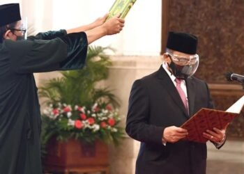 Presiden Saksikan Pengucapan Sumpah Jabatan Anggota Dewan Pengawas KPK
