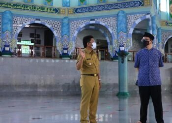 Salat Tarawih, Kapasitas Jamaah Masjid Raya Al-Azhom hanya 1000