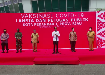 Alami Tren Kenaikan, Presiden Ingatkan Kepala Daerah di Riau Tekan Laju Penyebaran COVID-19