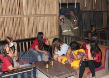 Berkeliaran di Bulan Ramadan, 12 PSK di Kalimati Pasar Kemis Diamankan Satpol PP 