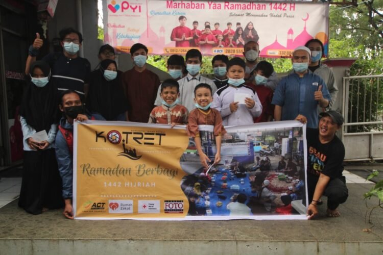 Bukber Ramadan, KOTRET Santuni 100 Yatim Dan Dhuafa Kota Tangerang