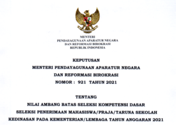 Diselenggarakan Mei-Juni 2021, Inilah Nilai Ambang Batas SKD Sekolah Kedinasan