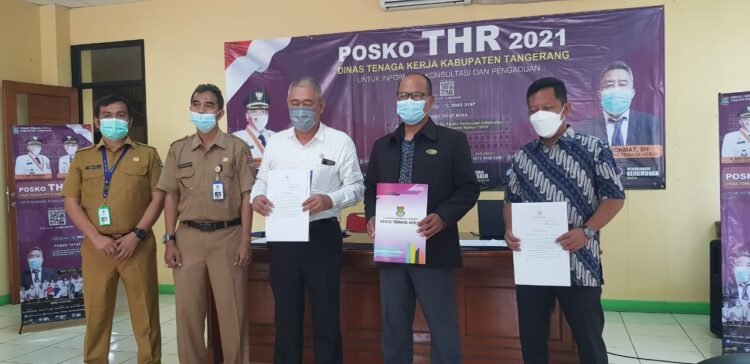 Disnaker Kabupaten Tangerang Kebanjiran Aduan Masalah THR