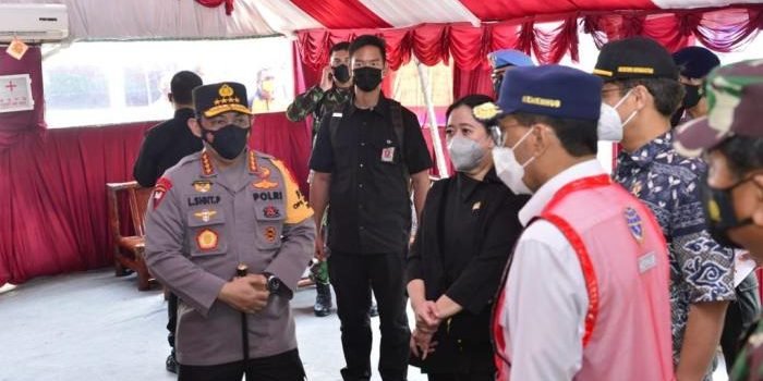 Kapolri Tinjau Penyekatan Pelabuhan Merak-Bakauheni