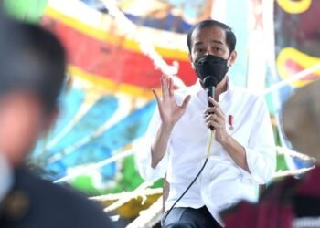 Kunjungi PPDI Brondong, Presiden Jokowi Berdialog dengan para Nelayan