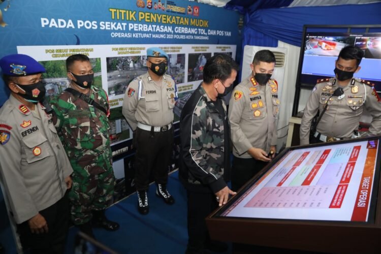 Kunjungi Posyan Citra Raya, Kapolda Banten Apresiasi Panel Data Digital dan Stan Kopi Gratis