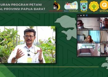 Mentan Gandeng Stafsus Presiden Billy Mambrasar Luncurkan Program Petani Milenial di Papua Barat