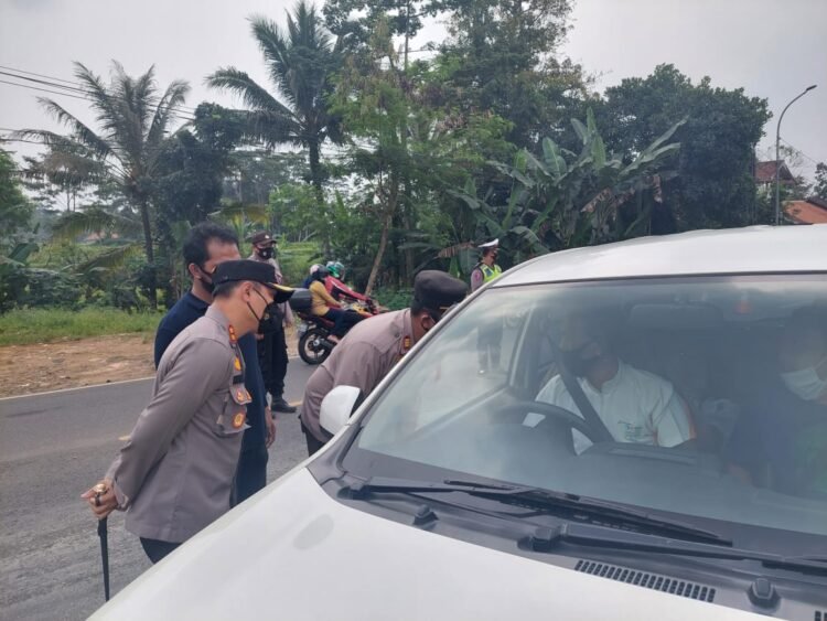 Pasca Ops Ketupat Maung 2021, Polres Pandeglang Lakukan KRYD di Pos Pam Gayam