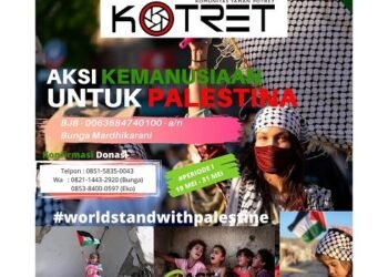Peduli Palestina, Kotret Himpun Bantuan