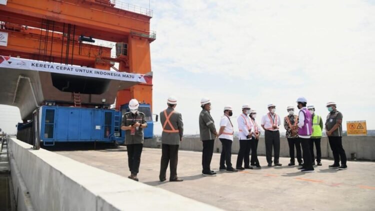 Pembangunan Kereta Cepat Jakarta-Bandung Capai 73 Persen