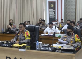 Polda Banten Gelar Anev Opsnal dan Ops Aman Nusa II