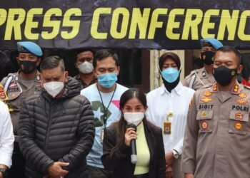 Polres Cilegon Gelar Press Conference, Viralnya Wanita yang Ngamuk Memaki Petugas