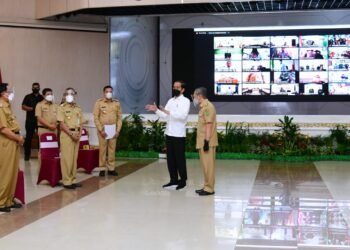 Presiden Dorong Kerja Sama Daerah untuk Bersama Tangani Pandemi COVID-19